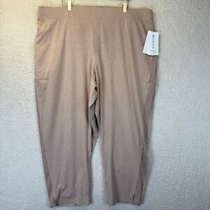 Athleta NWT Brooklyn Textured‎ Ankle Pants Womens Size 24 Activewear Trousers